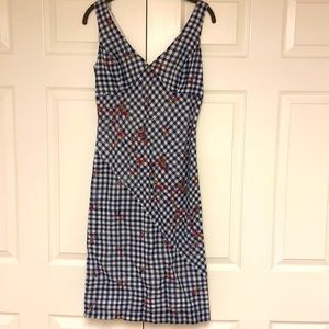 GEISHA Checkered Dress (Size 4) Used Once.